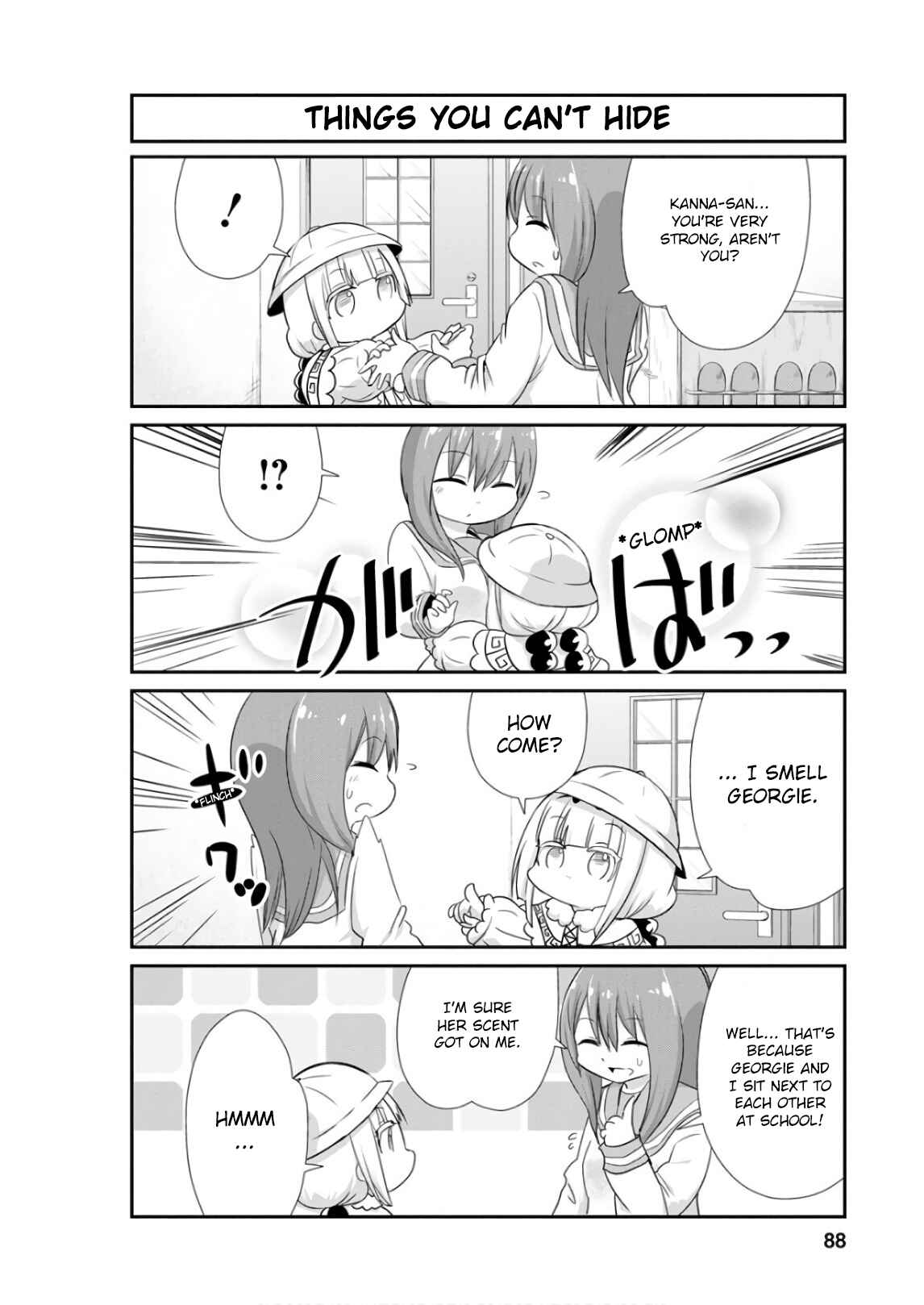 Page 4 Chapter 57 Kobayashi-san Chi no Maid Dragon: Kanna no Nichijou