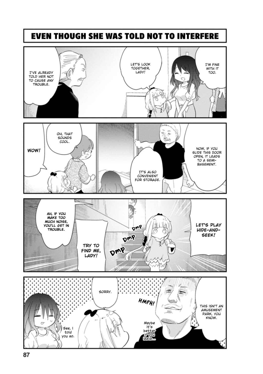 Page 3 Chapter 87 Kobayashi-san Chi no Maid Dragon: Kanna no Nichijou