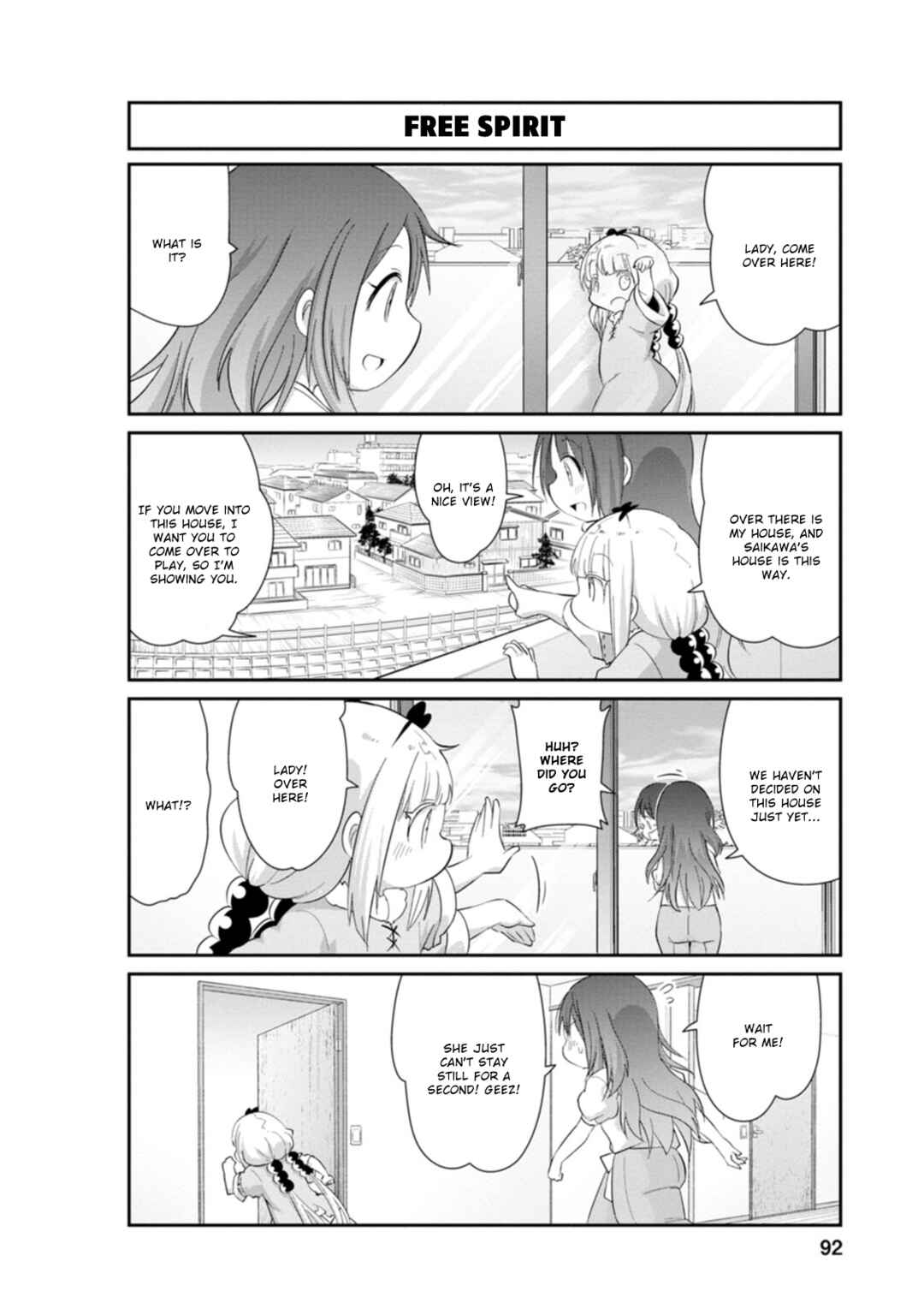 Page 8 Chapter 87 Kobayashi-san Chi no Maid Dragon: Kanna no Nichijou