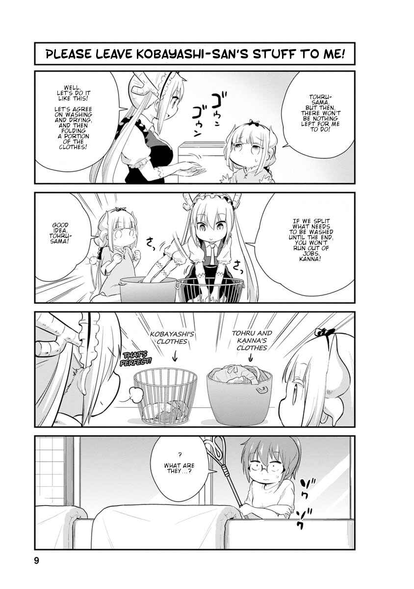 Page 9 Chapter 21 Kobayashi-san Chi no Maid Dragon: Kanna no Nichijou