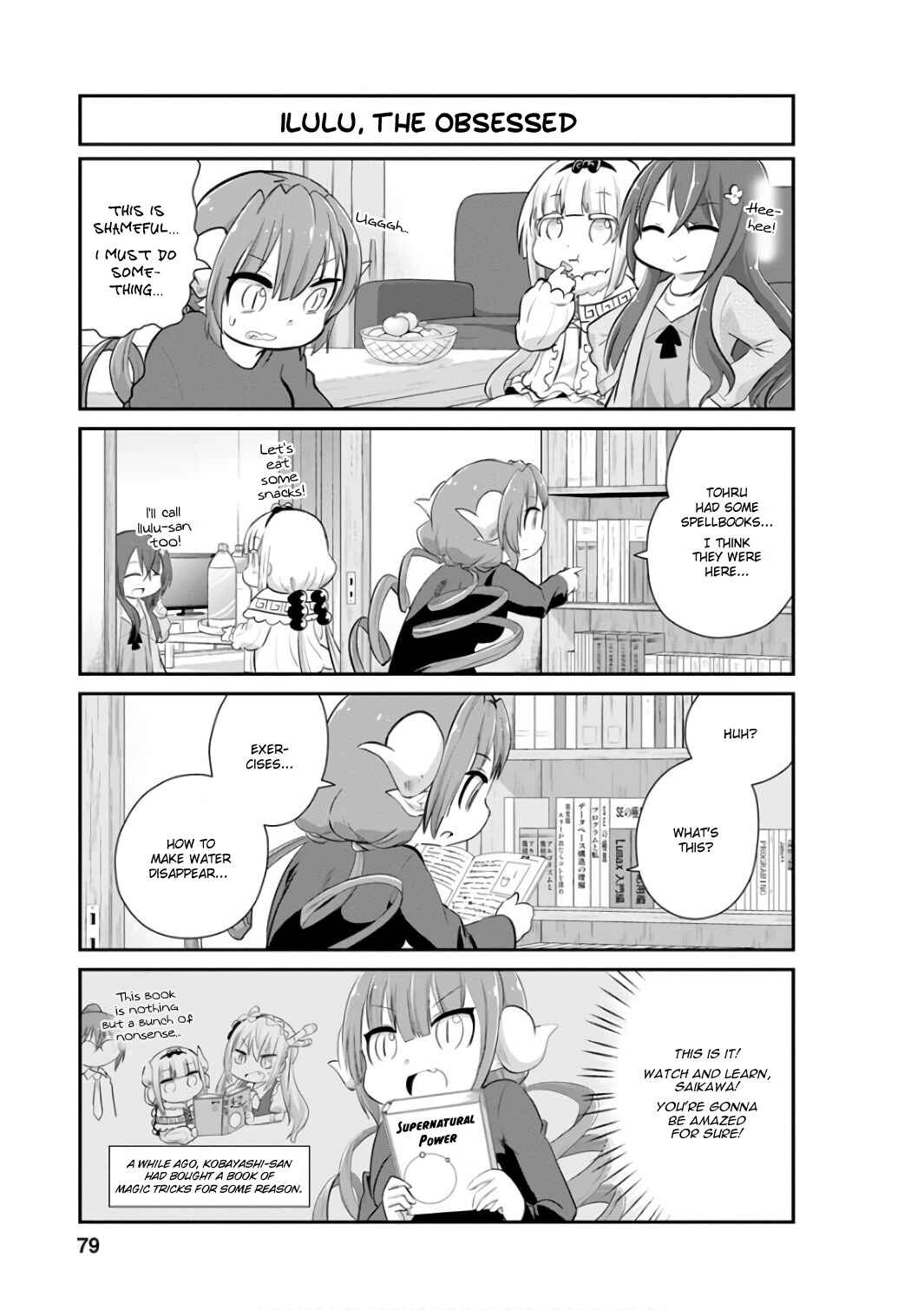 Page 9 Chapter 46 Kobayashi-san Chi no Maid Dragon: Kanna no Nichijou
