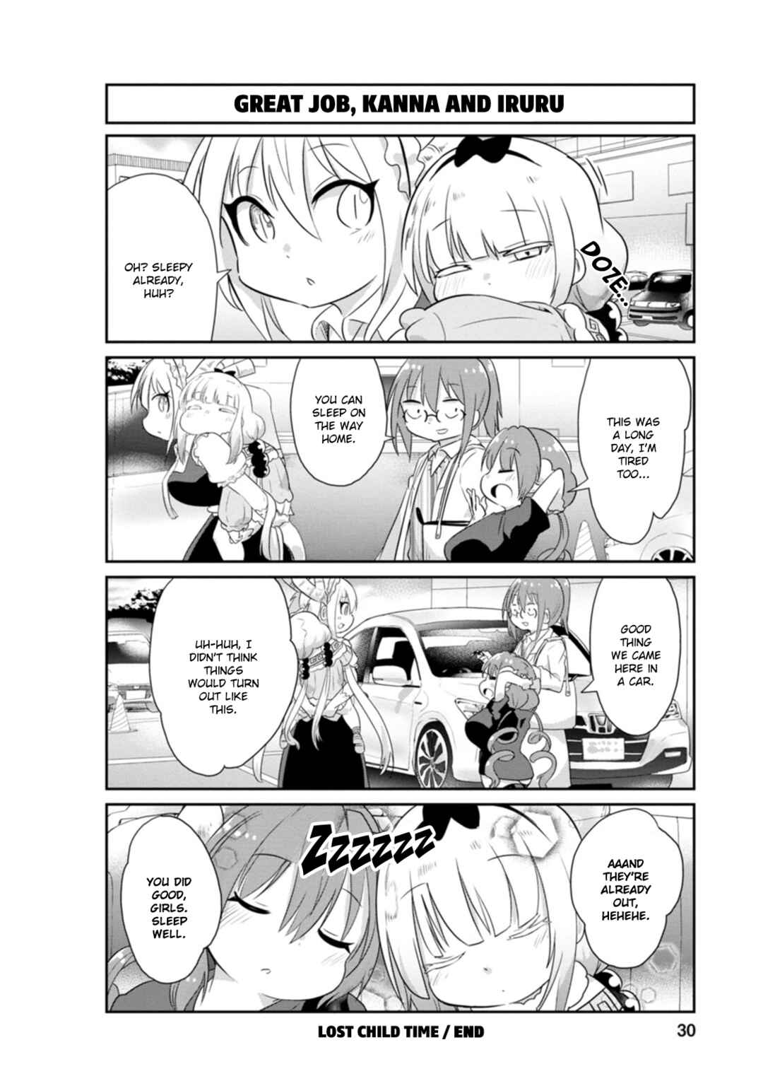 Page 11 Chapter 82 Kobayashi-san Chi no Maid Dragon: Kanna no Nichijou