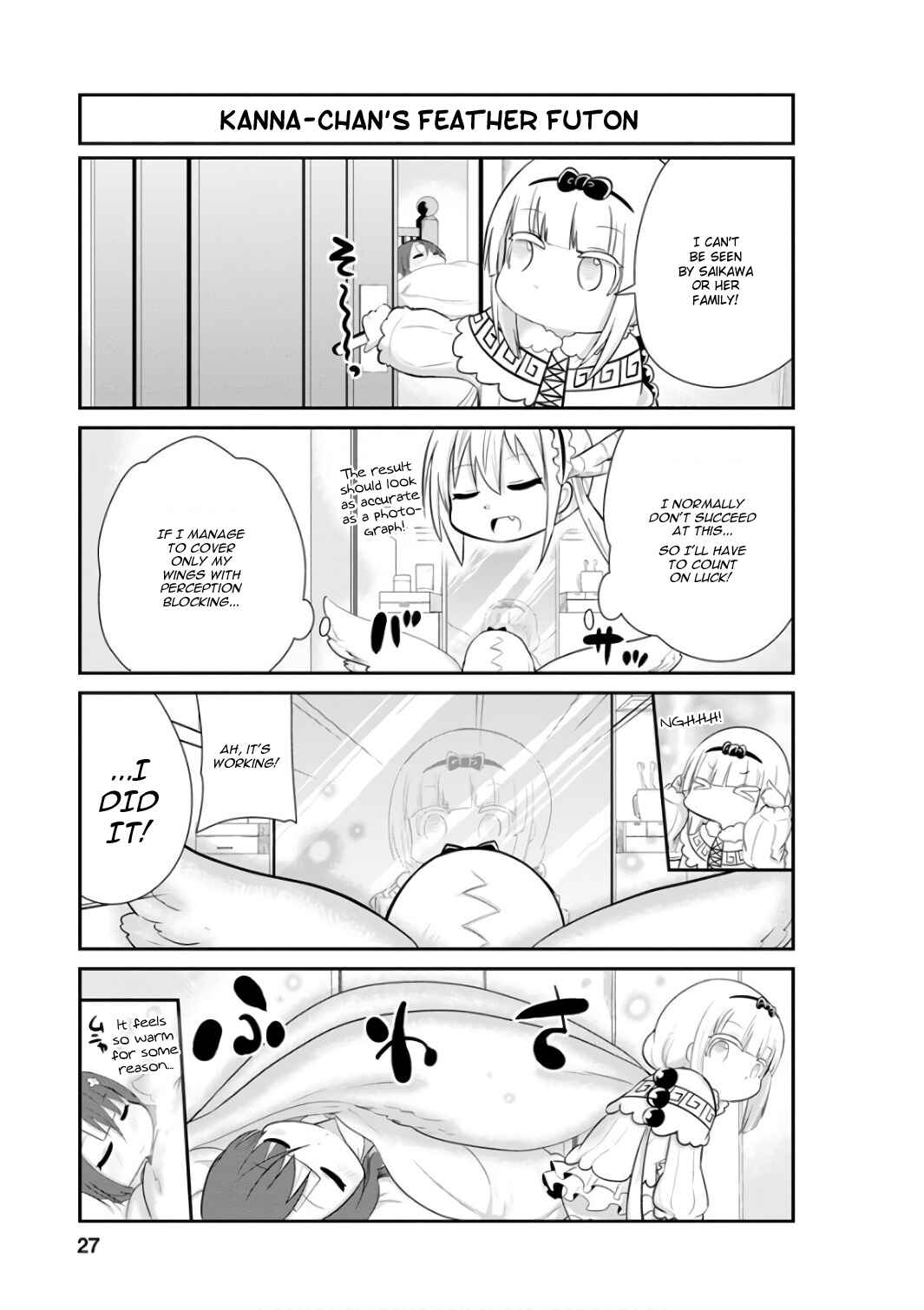 Page 9 Chapter 42 Kobayashi-san Chi no Maid Dragon: Kanna no Nichijou