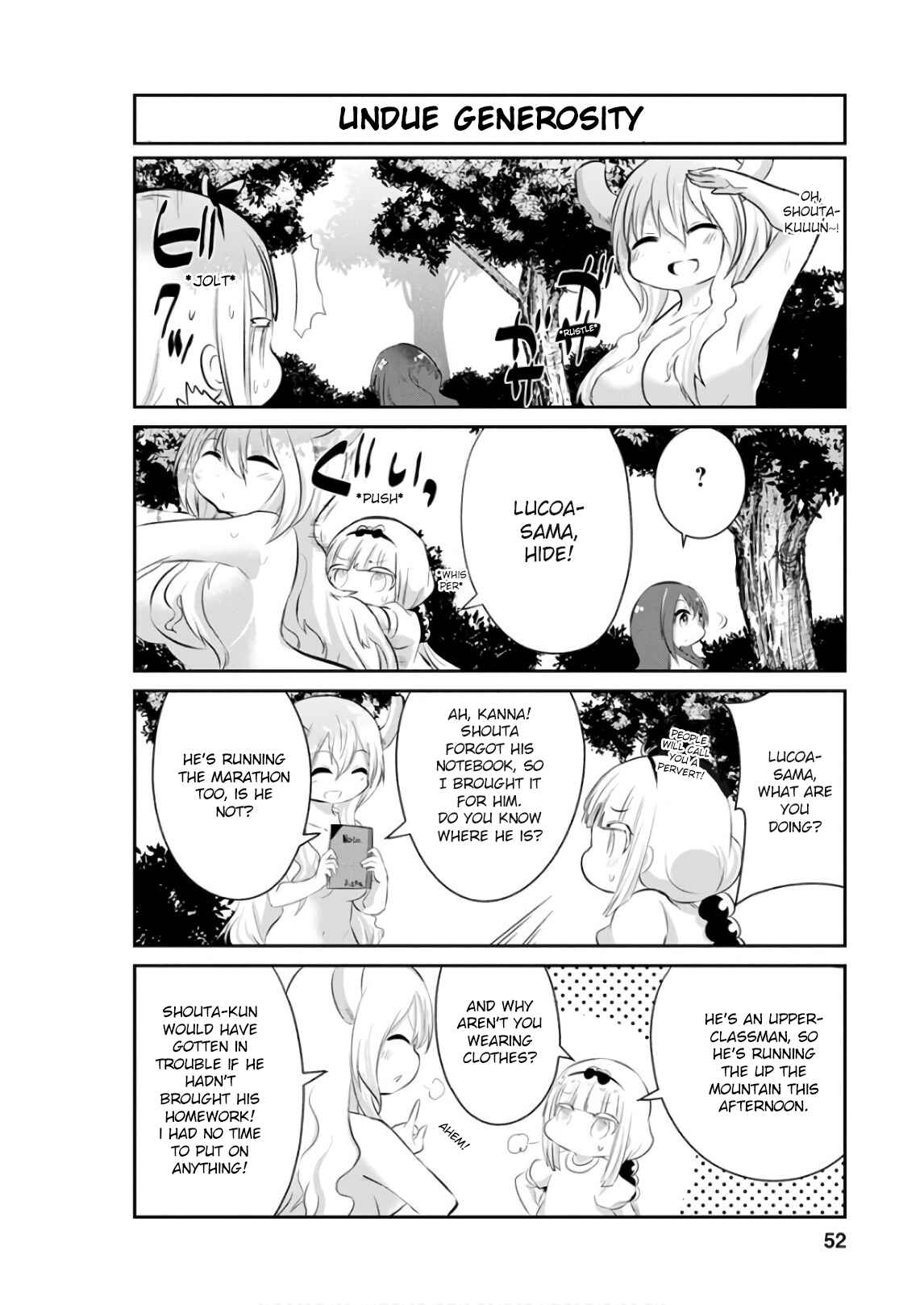 Page 8 Chapter 54 Kobayashi-san Chi no Maid Dragon: Kanna no Nichijou