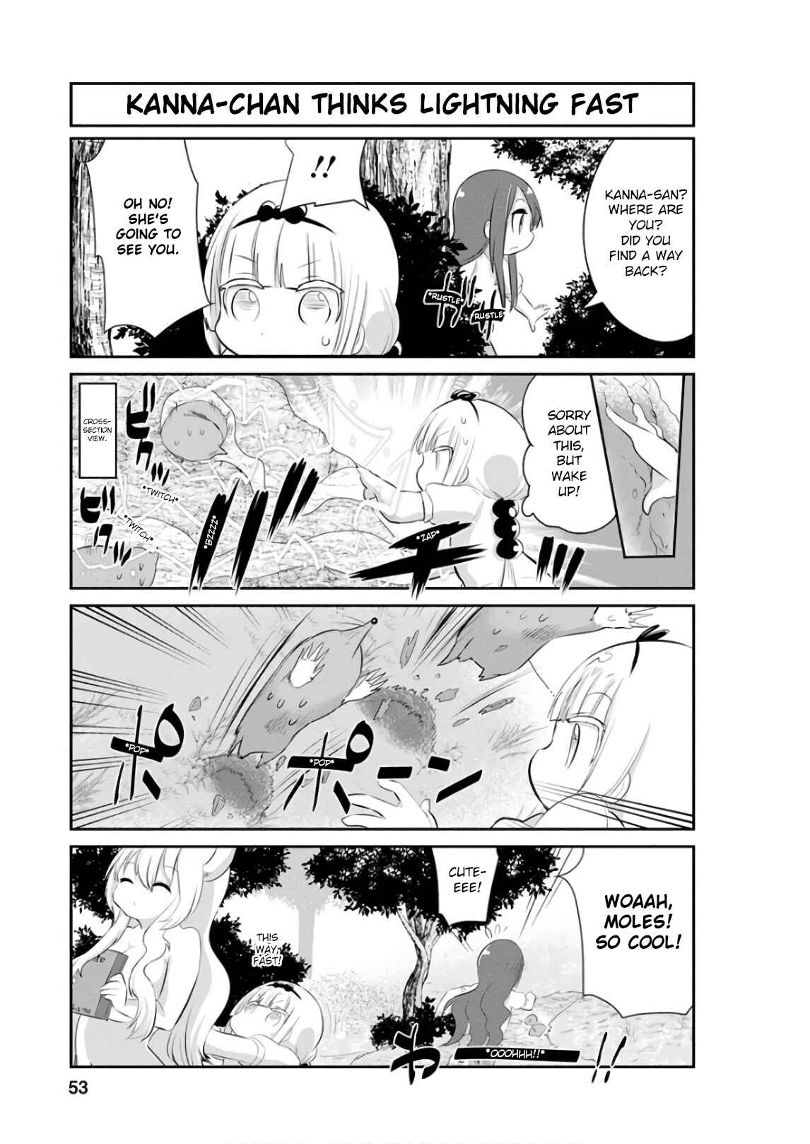 Page 9 Chapter 54 Kobayashi-san Chi no Maid Dragon: Kanna no Nichijou