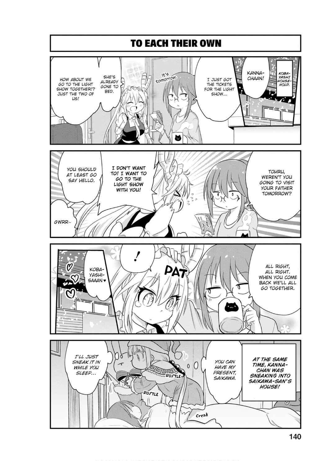 Page 2 Chapter 80.5 Kobayashi-san Chi no Maid Dragon: Kanna no Nichijou