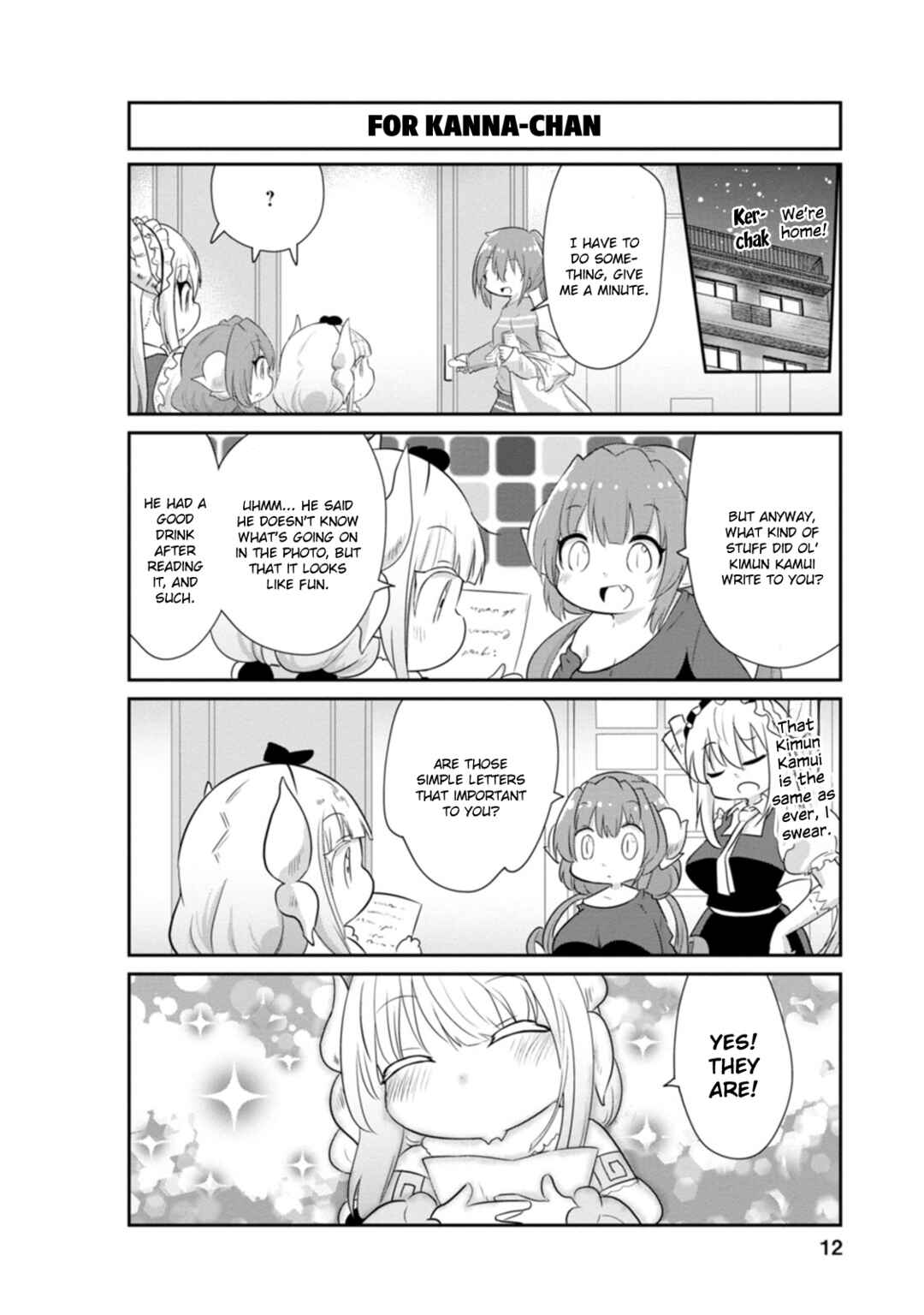 Page 8 Chapter 81 Kobayashi-san Chi no Maid Dragon: Kanna no Nichijou