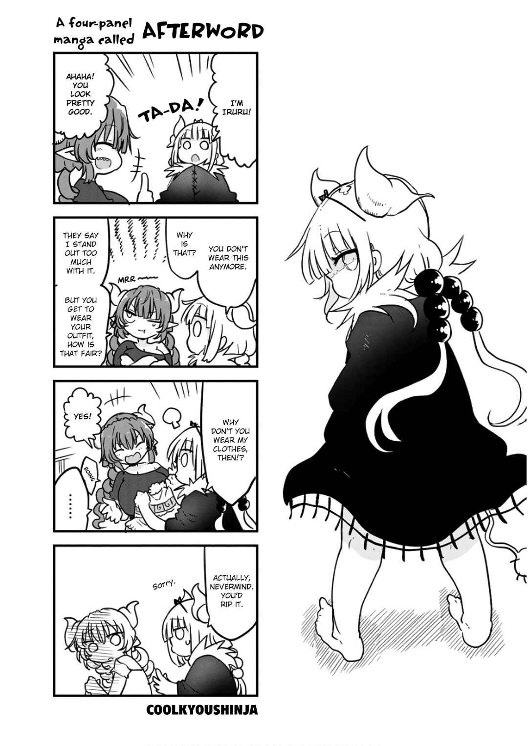 Page 2 Chapter 60.9 Kobayashi-san Chi no Maid Dragon: Kanna no Nichijou