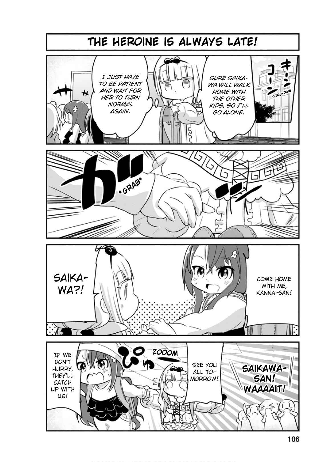 Page 10 Chapter 58 Kobayashi-san Chi no Maid Dragon: Kanna no Nichijou