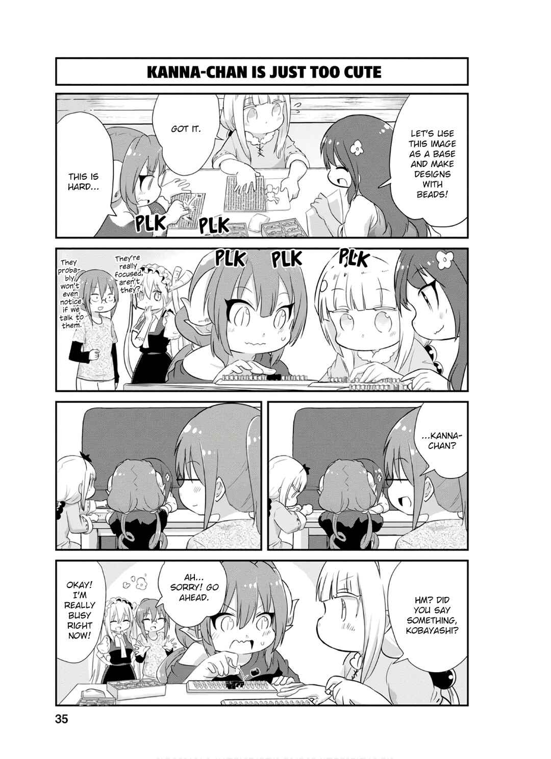 Page 5 Chapter 73 Kobayashi-san Chi no Maid Dragon: Kanna no Nichijou