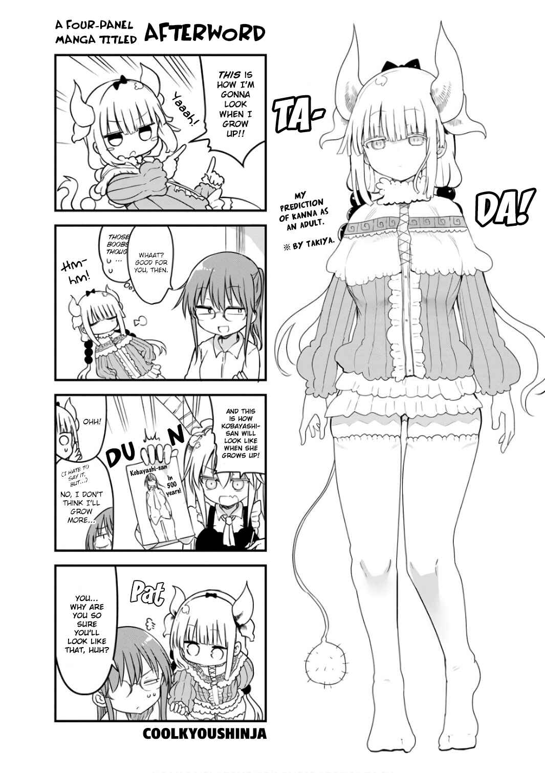 Page 2 Chapter 50.9 Kobayashi-san Chi no Maid Dragon: Kanna no Nichijou
