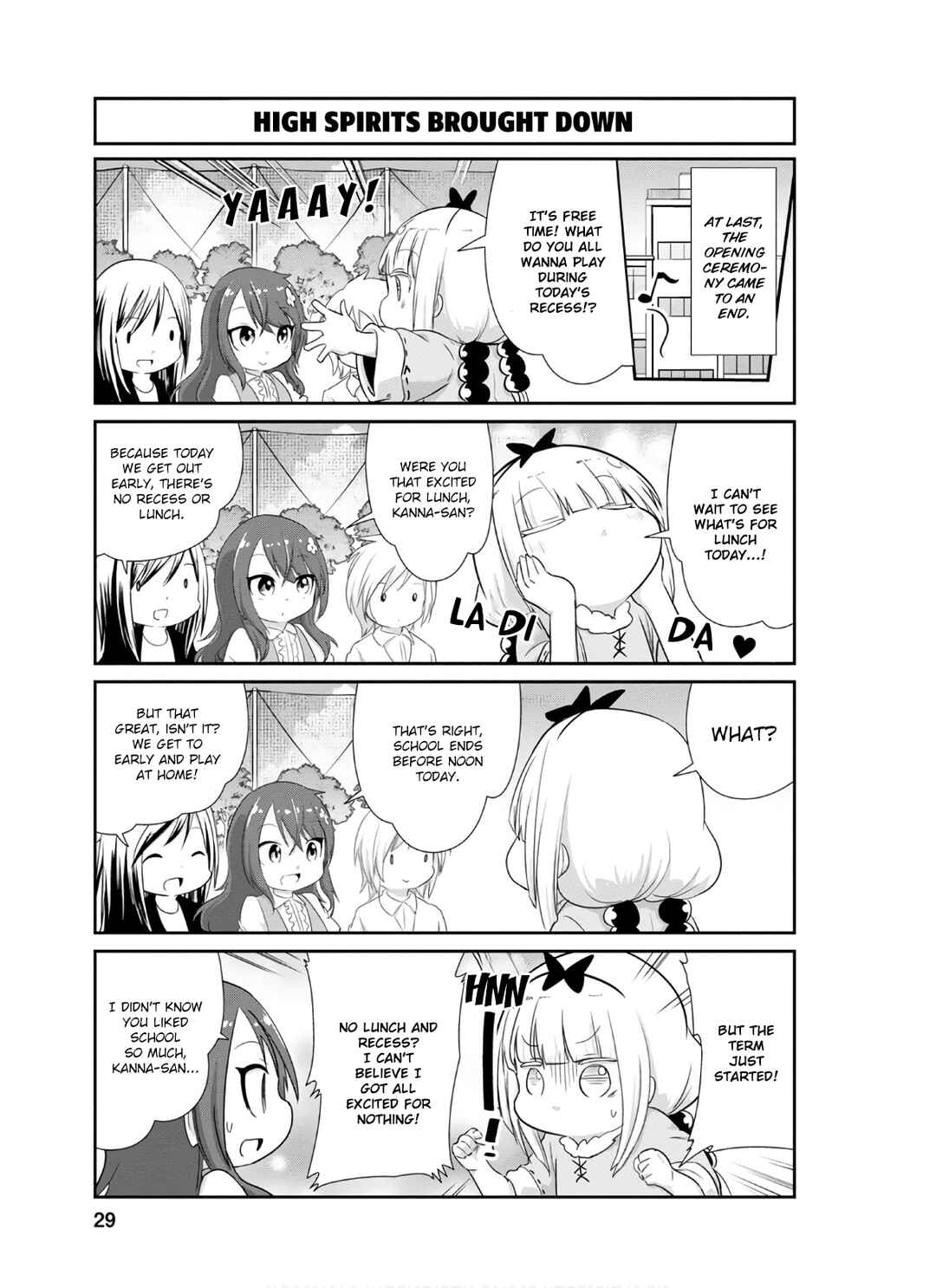 Page 11 Chapter 72 Kobayashi-san Chi no Maid Dragon: Kanna no Nichijou