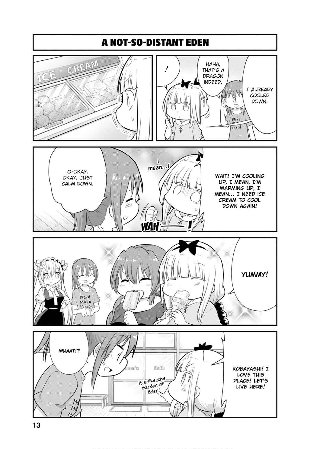 Page 9 Chapter 71 Kobayashi-san Chi no Maid Dragon: Kanna no Nichijou
