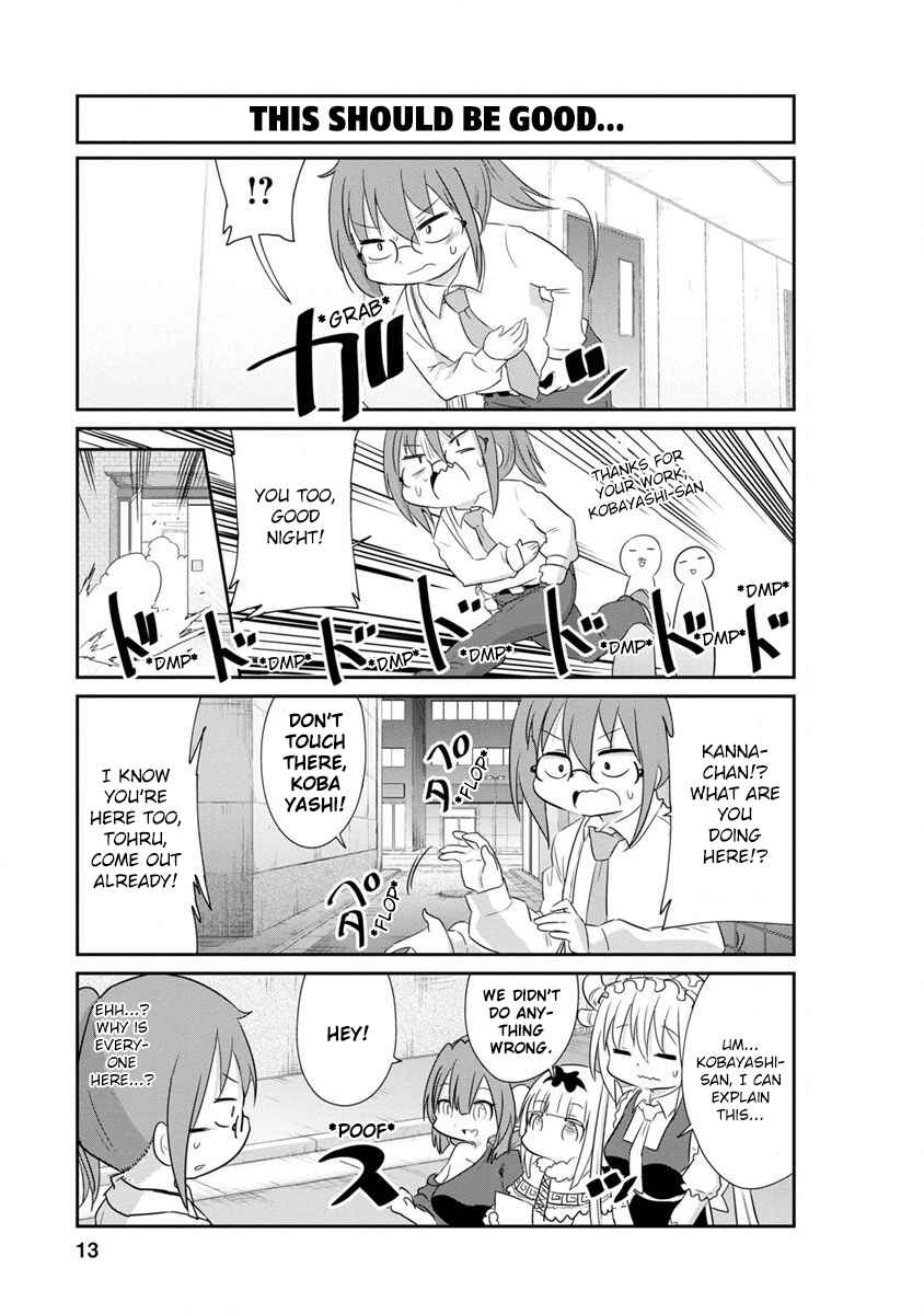 Page 9 Chapter 61 Kobayashi-san Chi no Maid Dragon: Kanna no Nichijou