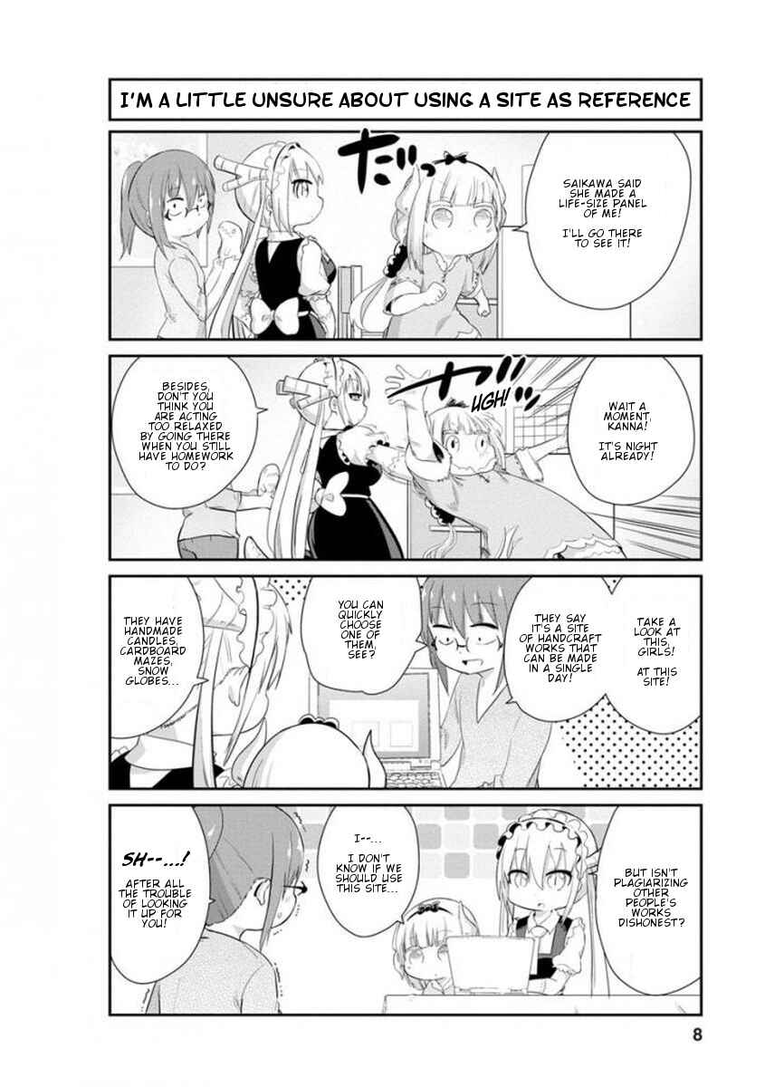 Page 8 Chapter 31 Kobayashi-san Chi no Maid Dragon: Kanna no Nichijou