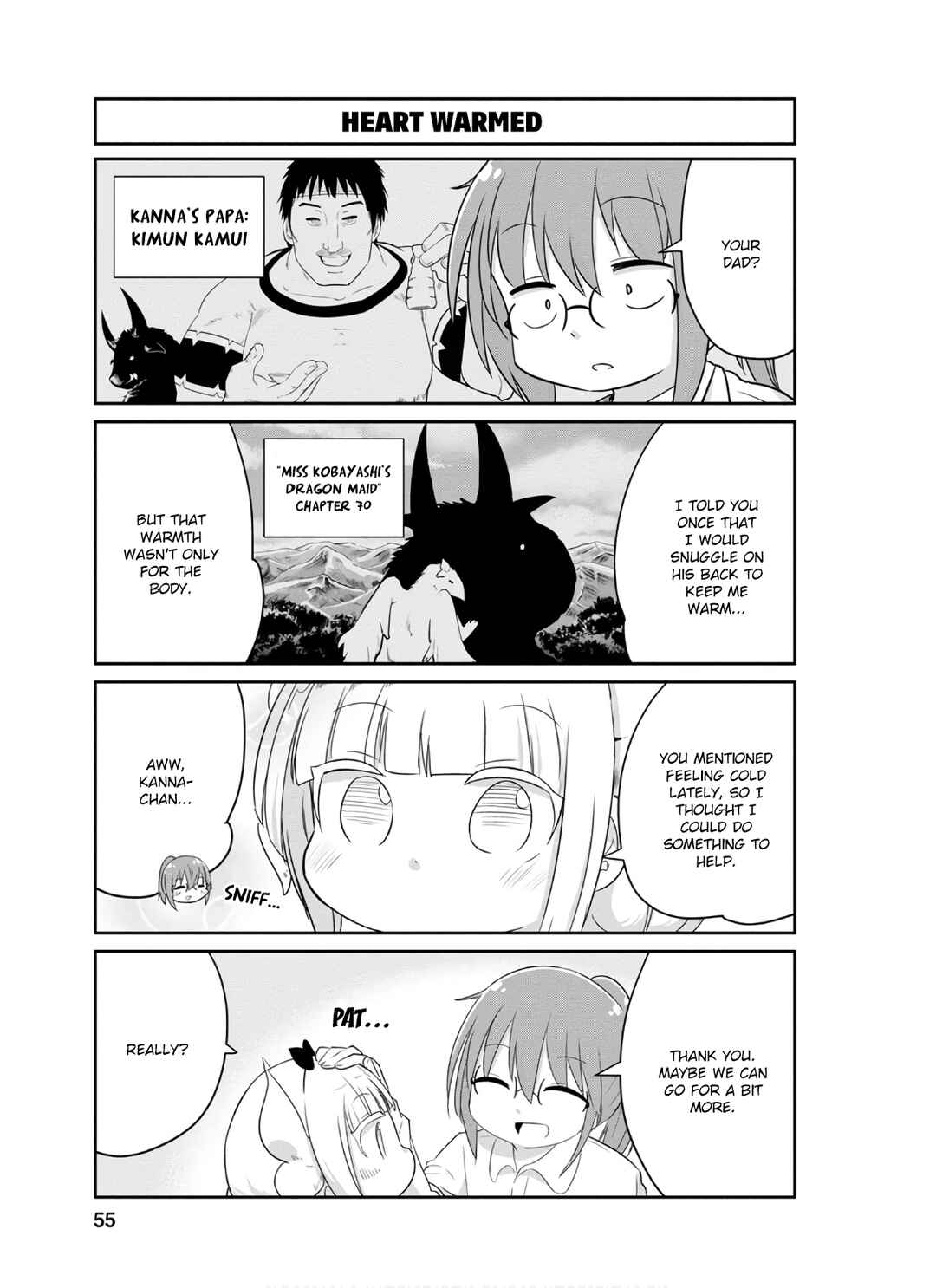 Page 11 Chapter 74 Kobayashi-san Chi no Maid Dragon: Kanna no Nichijou