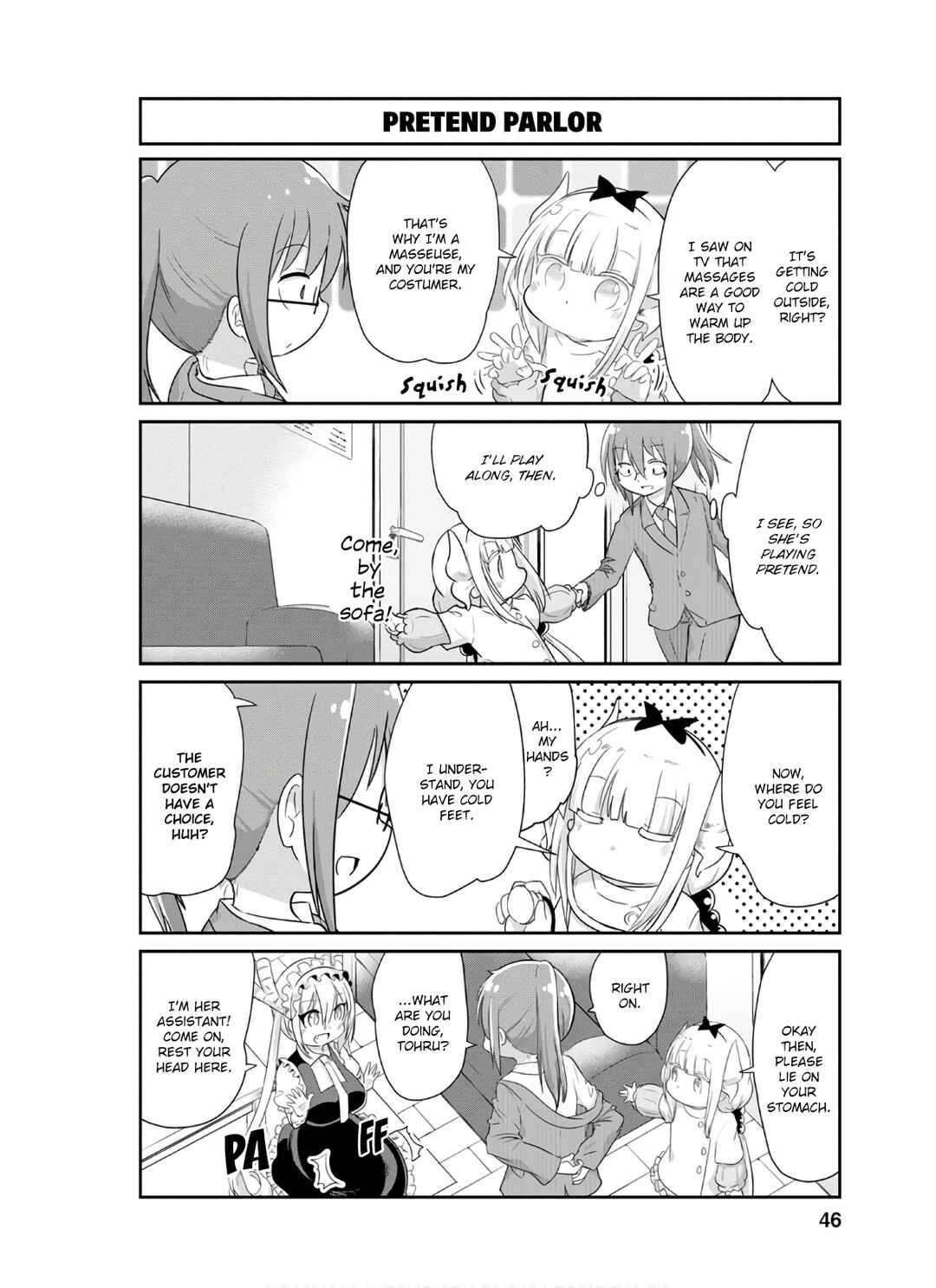 Page 2 Chapter 74 Kobayashi-san Chi no Maid Dragon: Kanna no Nichijou