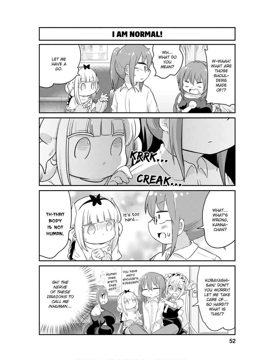 Page 8 Chapter 74 Kobayashi-san Chi no Maid Dragon: Kanna no Nichijou