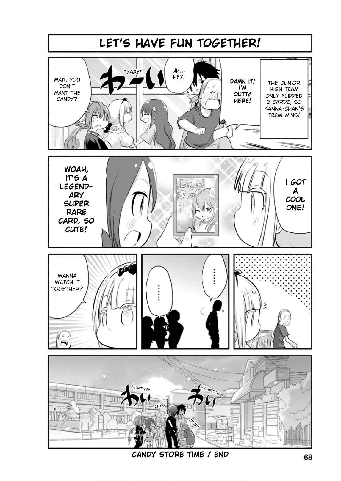 Page 12 Chapter 55 Kobayashi-san Chi no Maid Dragon: Kanna no Nichijou