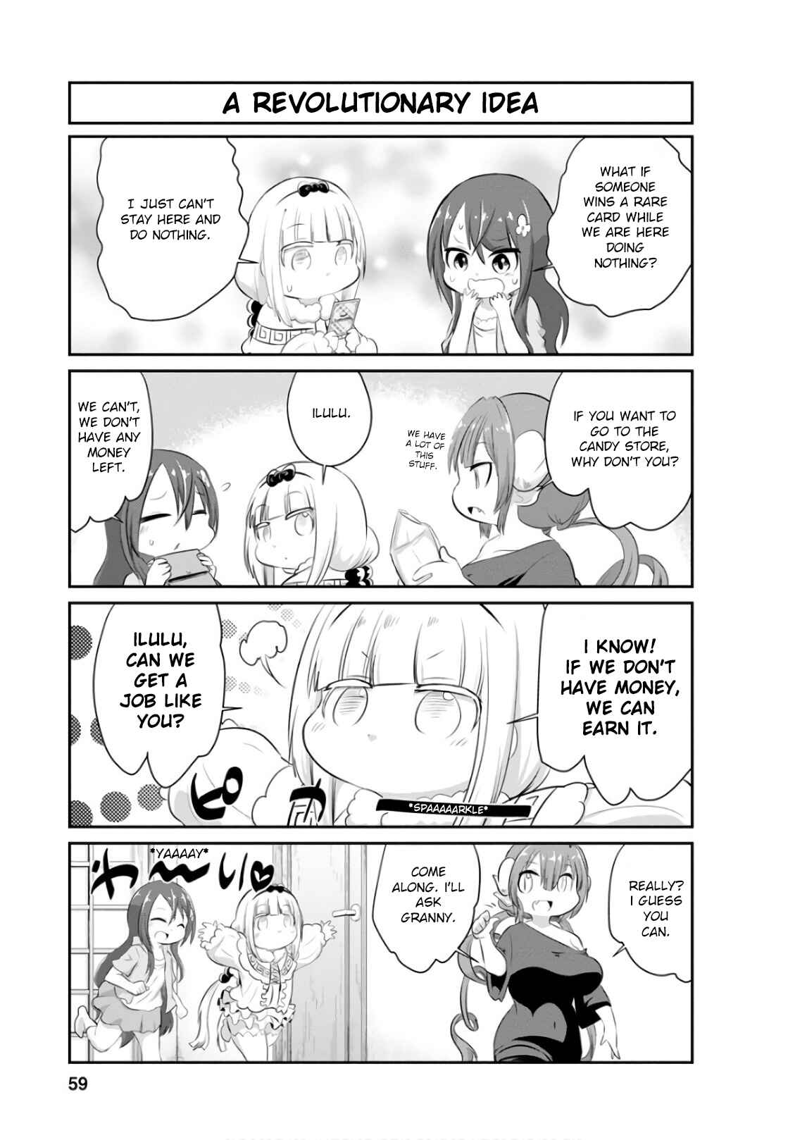 Page 3 Chapter 55 Kobayashi-san Chi no Maid Dragon: Kanna no Nichijou