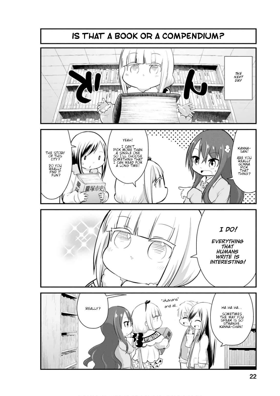 Page 4 Chapter 52 Kobayashi-san Chi no Maid Dragon: Kanna no Nichijou