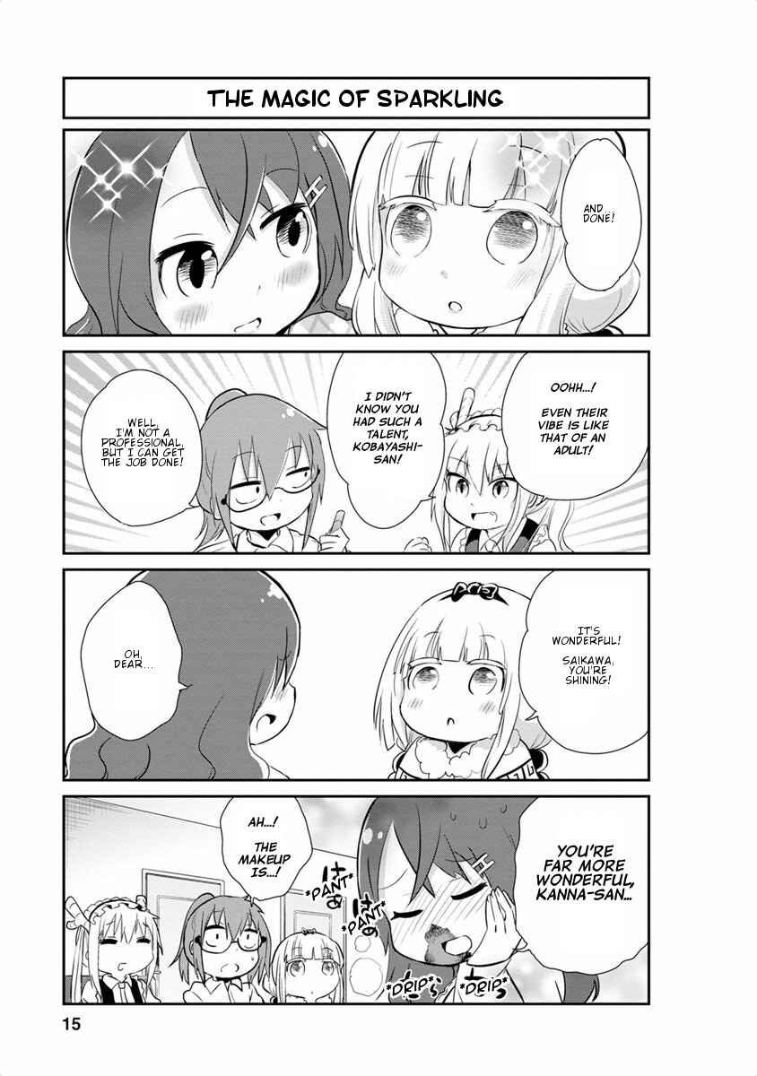 Page 15 Chapter 11 Kobayashi-san Chi no Maid Dragon: Kanna no Nichijou