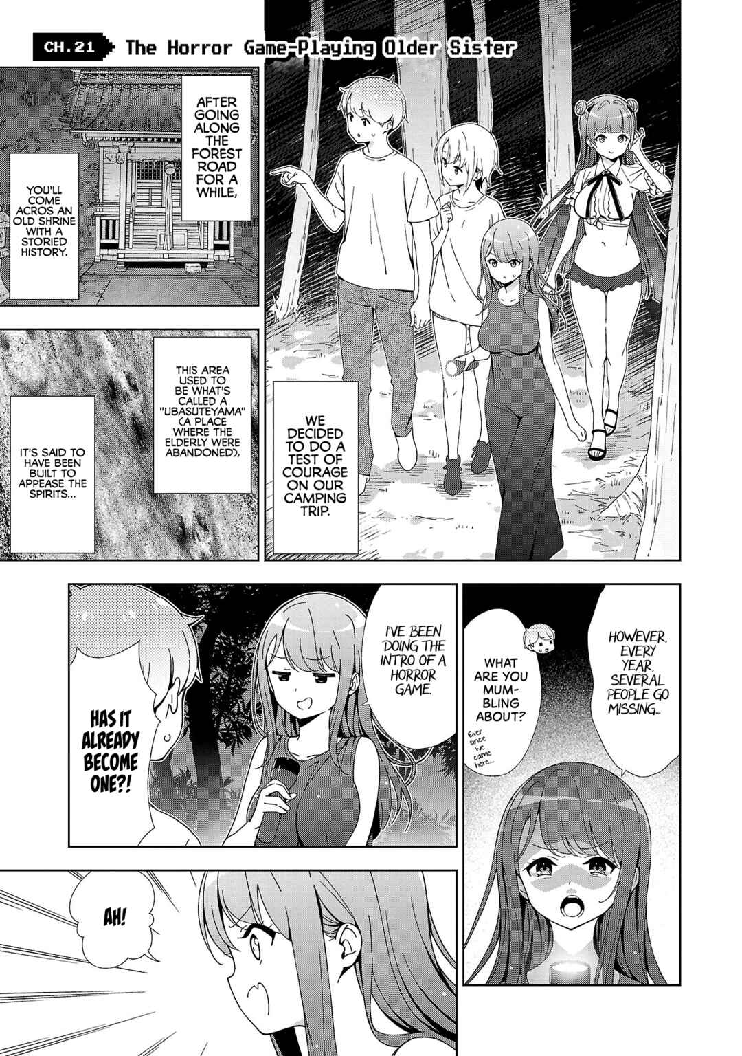 Page 2 Chapter 21 Onee-chan wa Game wo Suruto Hito ga Kawaru Onee-chan