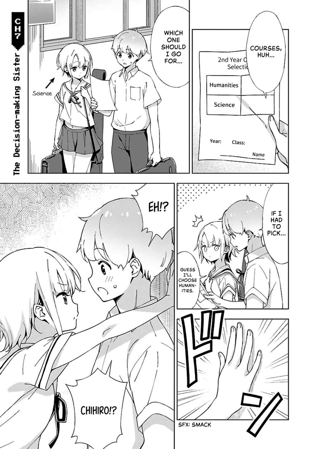 Page 1 Chapter 7 Onee-chan wa Game wo Suruto Hito ga Kawaru Onee-chan