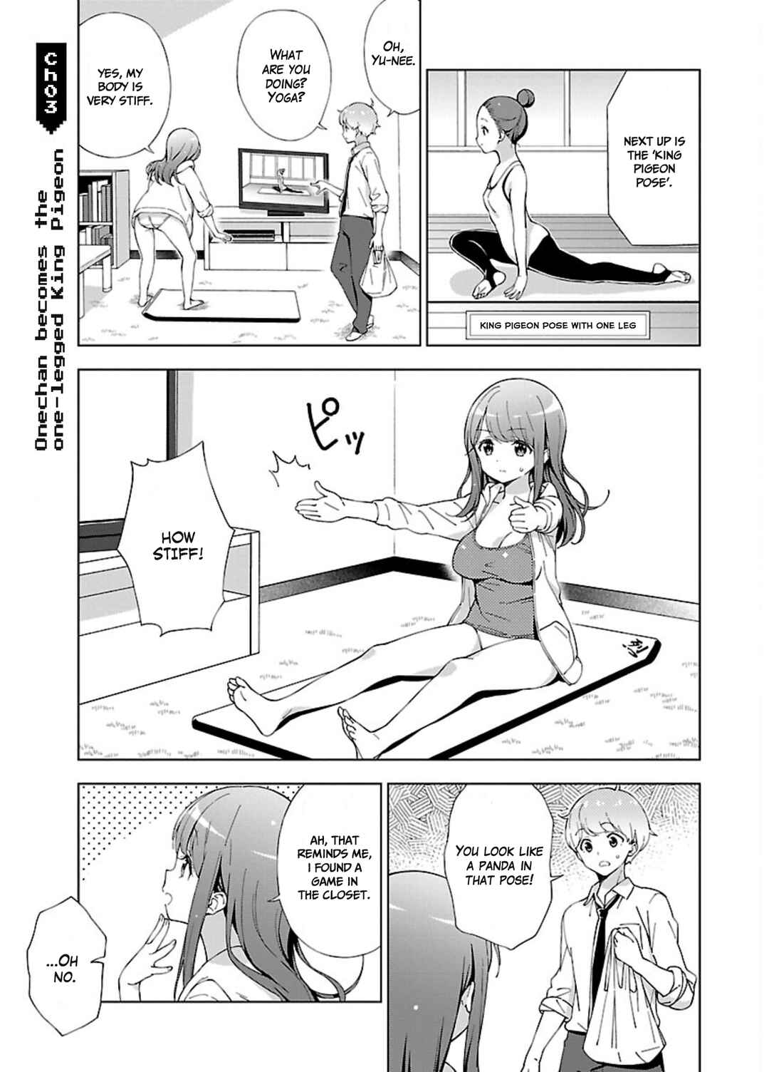 Page 1 Chapter 3 Onee-chan wa Game wo Suruto Hito ga Kawaru Onee-chan