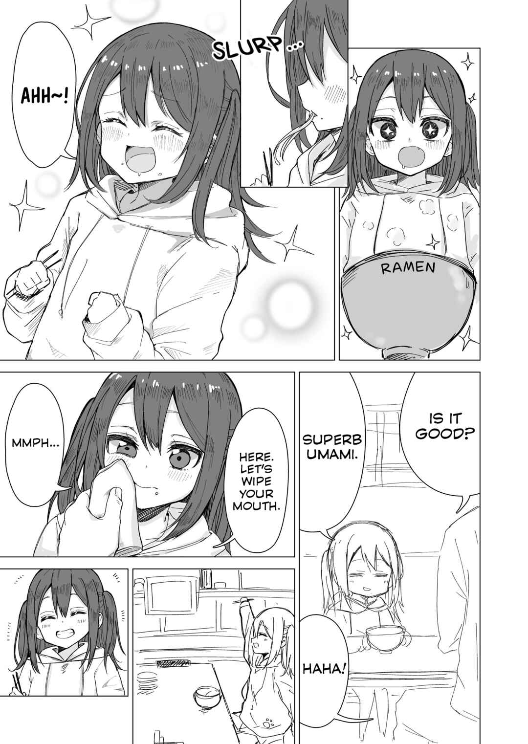 Page 3 Chapter Unknown_dd9e Oyako de Kaiten Sushi ni Iku Hanashi