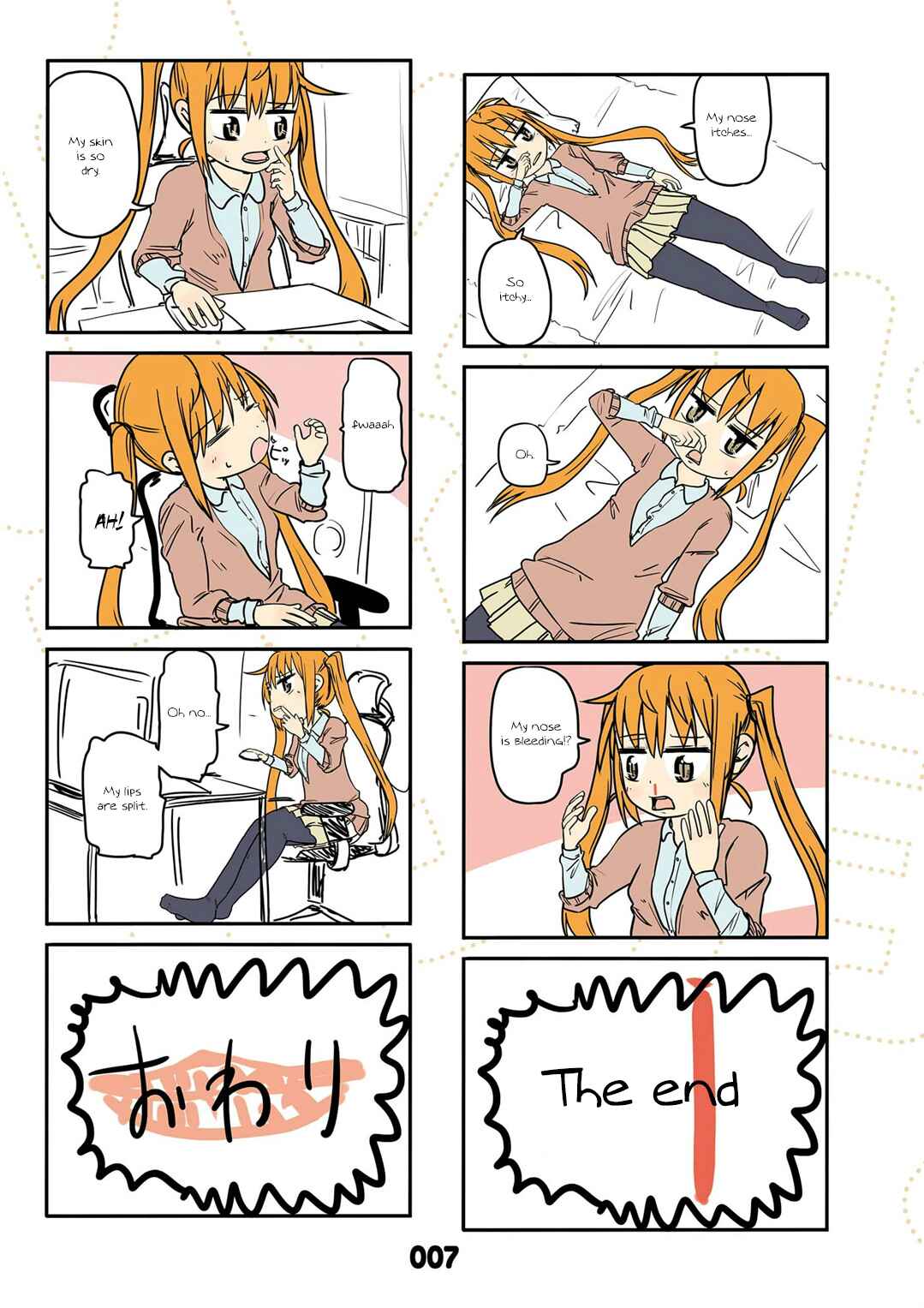 Page 9 Chapter 11 Jibun ga Twintail no Kawaii Onnanoko da to Omoikonde, Kyou no Dekigoto wo 4koma ni Suru
