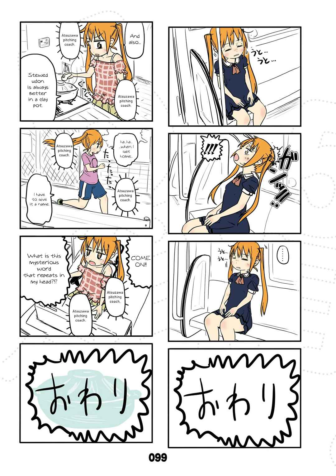 Page 2 Chapter 17.5 Jibun ga Twintail no Kawaii Onnanoko da to Omoikonde, Kyou no Dekigoto wo 4koma ni Suru