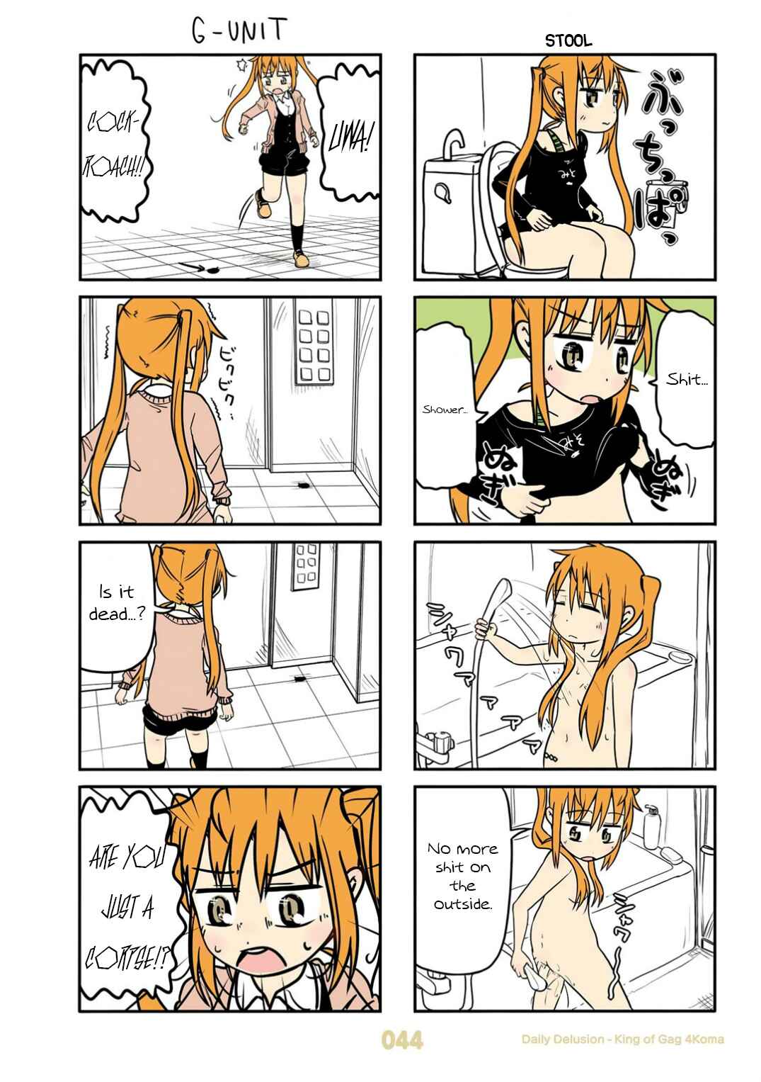 Page 4 Chapter 21 Jibun ga Twintail no Kawaii Onnanoko da to Omoikonde, Kyou no Dekigoto wo 4koma ni Suru