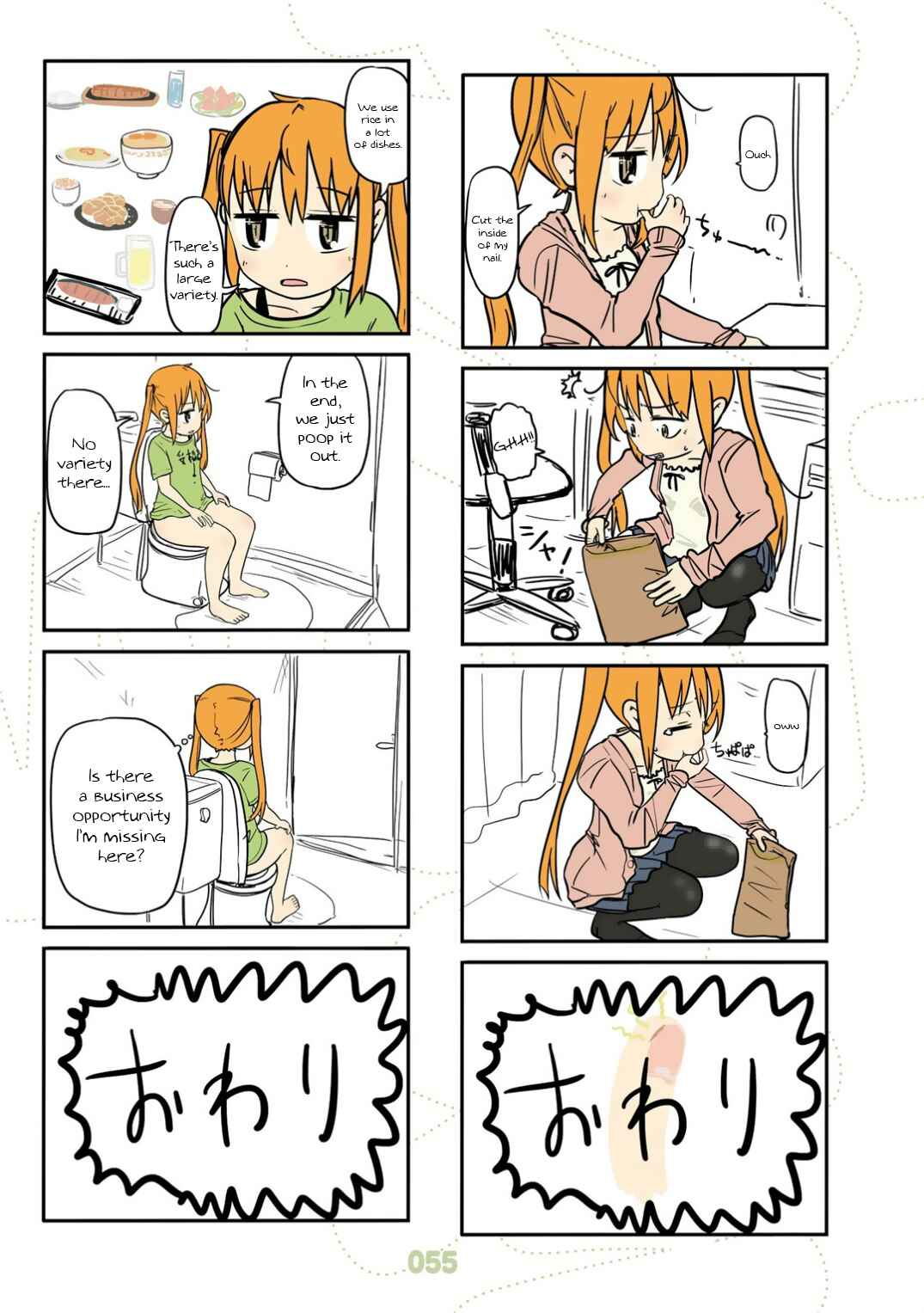 Page 8 Chapter 22 Jibun ga Twintail no Kawaii Onnanoko da to Omoikonde, Kyou no Dekigoto wo 4koma ni Suru