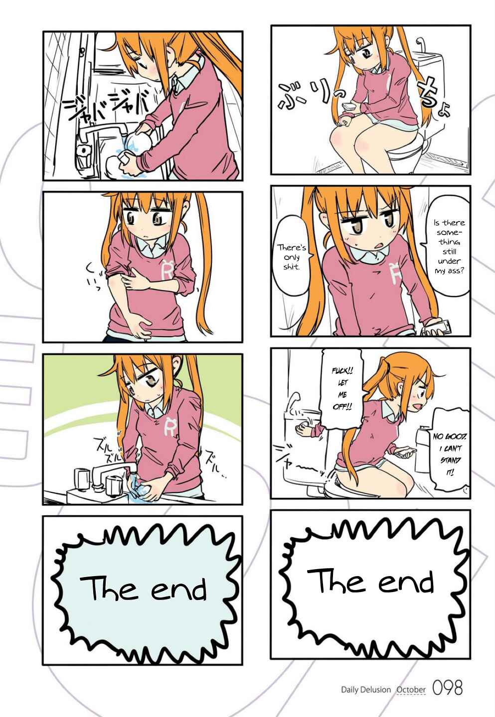 Page 6 Chapter 9 Jibun ga Twintail no Kawaii Onnanoko da to Omoikonde, Kyou no Dekigoto wo 4koma ni Suru
