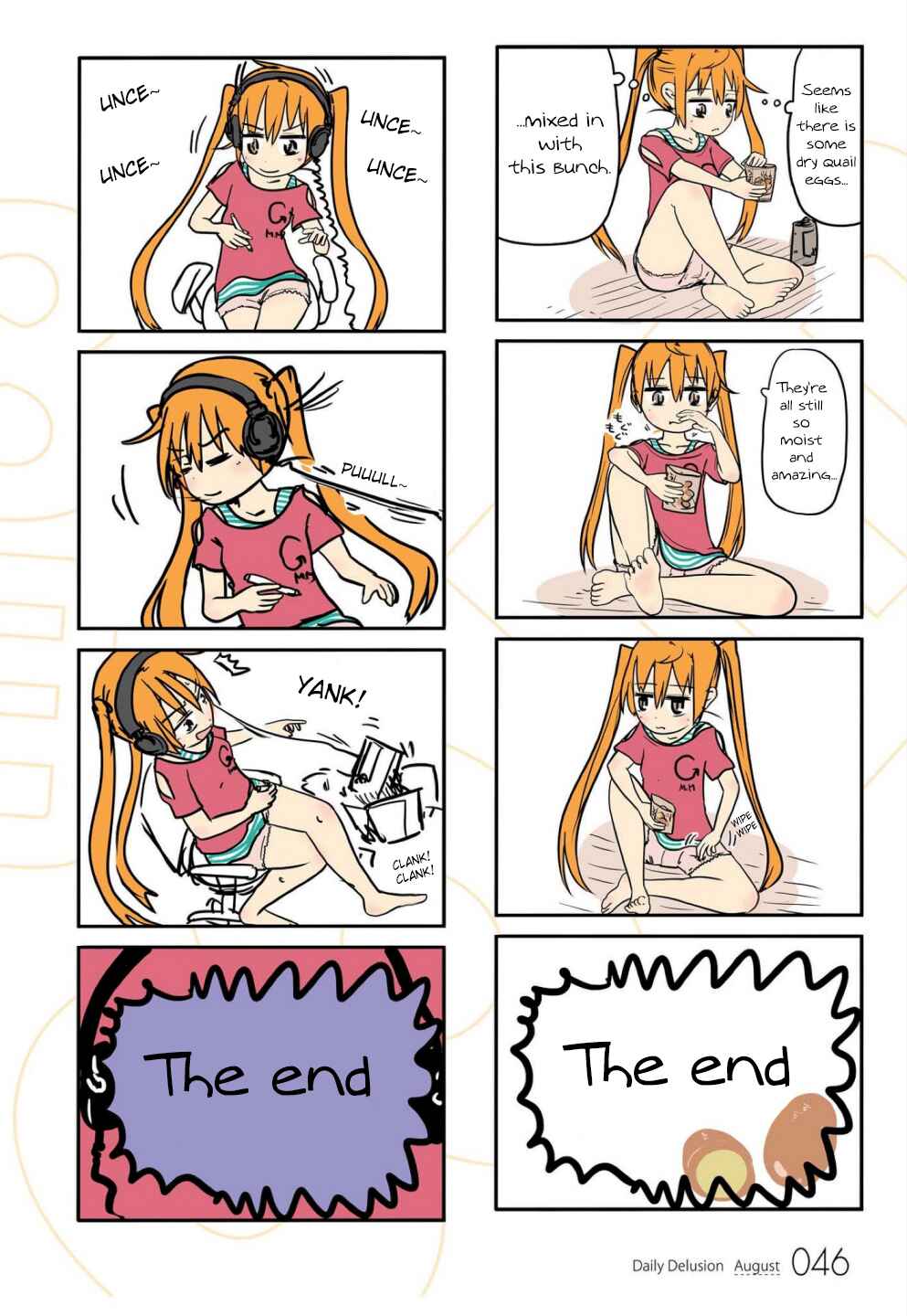 Page 2 Chapter 5 Jibun ga Twintail no Kawaii Onnanoko da to Omoikonde, Kyou no Dekigoto wo 4koma ni Suru