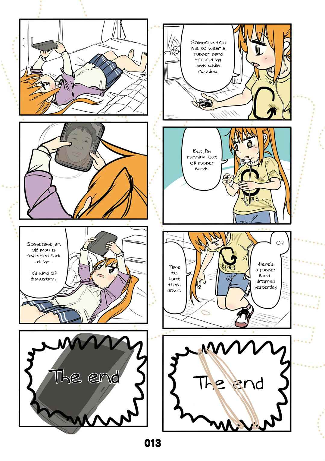 Page 2 Chapter 11.5 Jibun ga Twintail no Kawaii Onnanoko da to Omoikonde, Kyou no Dekigoto wo 4koma ni Suru