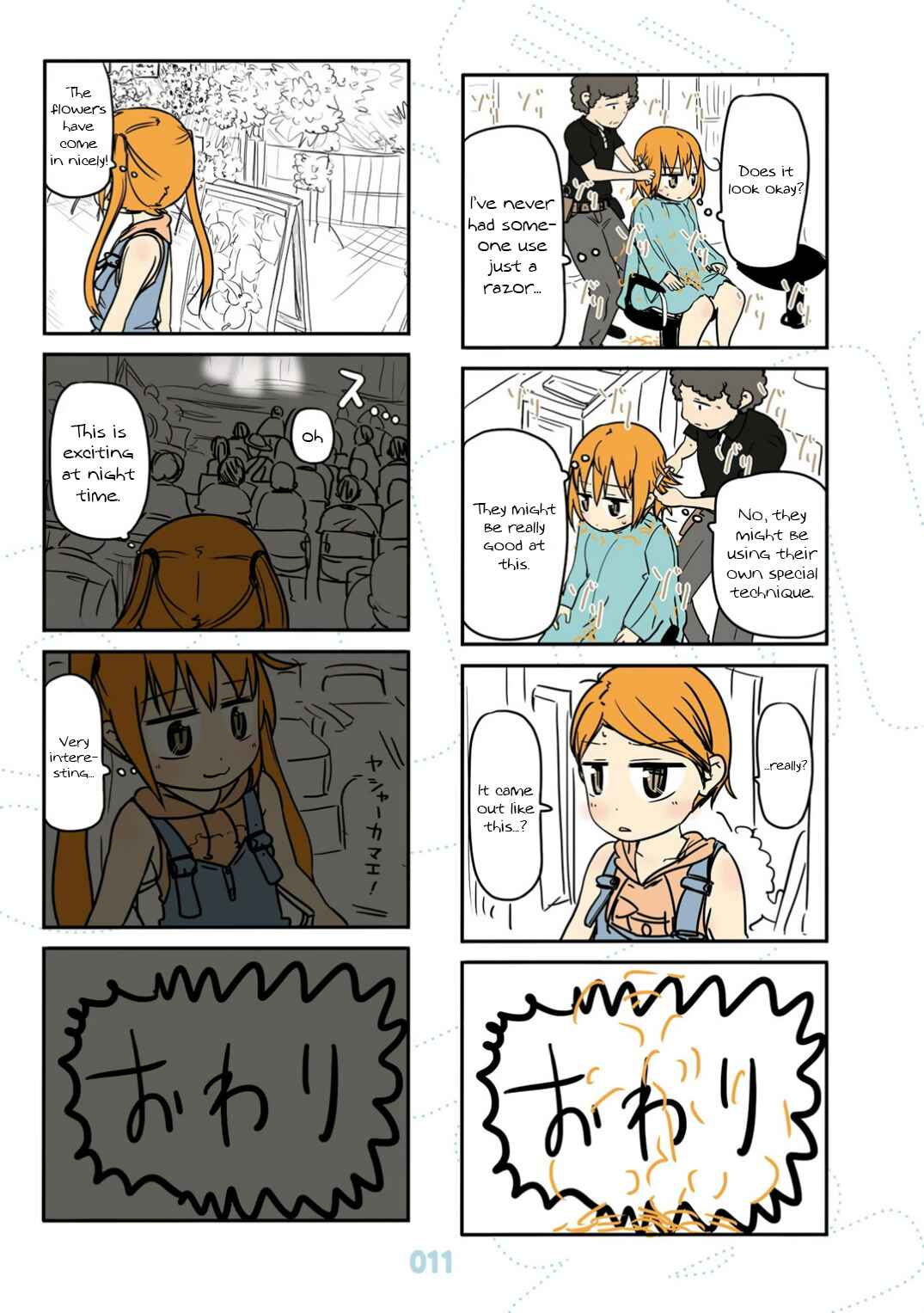 Page 13 Chapter 19 Jibun ga Twintail no Kawaii Onnanoko da to Omoikonde, Kyou no Dekigoto wo 4koma ni Suru