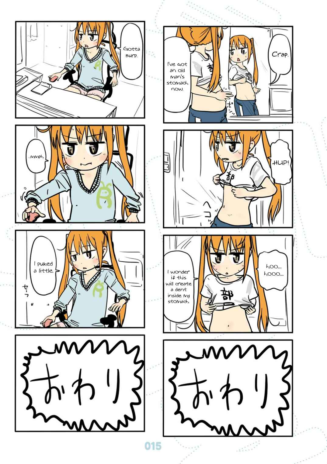 Page 17 Chapter 19 Jibun ga Twintail no Kawaii Onnanoko da to Omoikonde, Kyou no Dekigoto wo 4koma ni Suru
