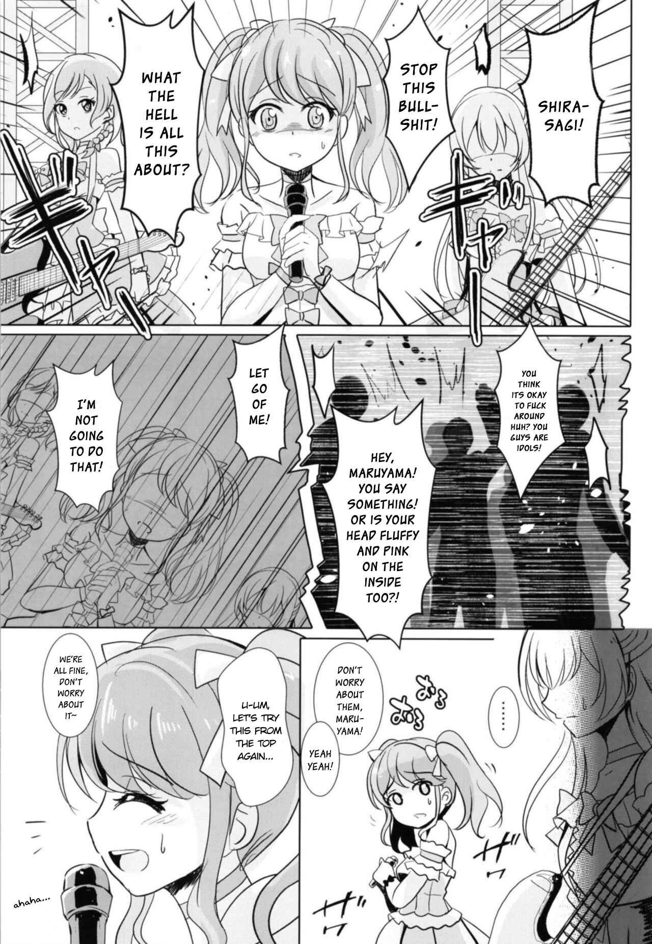 Page 10 Chapter Unknown_a54f BanG Dream! - Sono Kuchibiru wa Dare no Mono (Doujinshi)