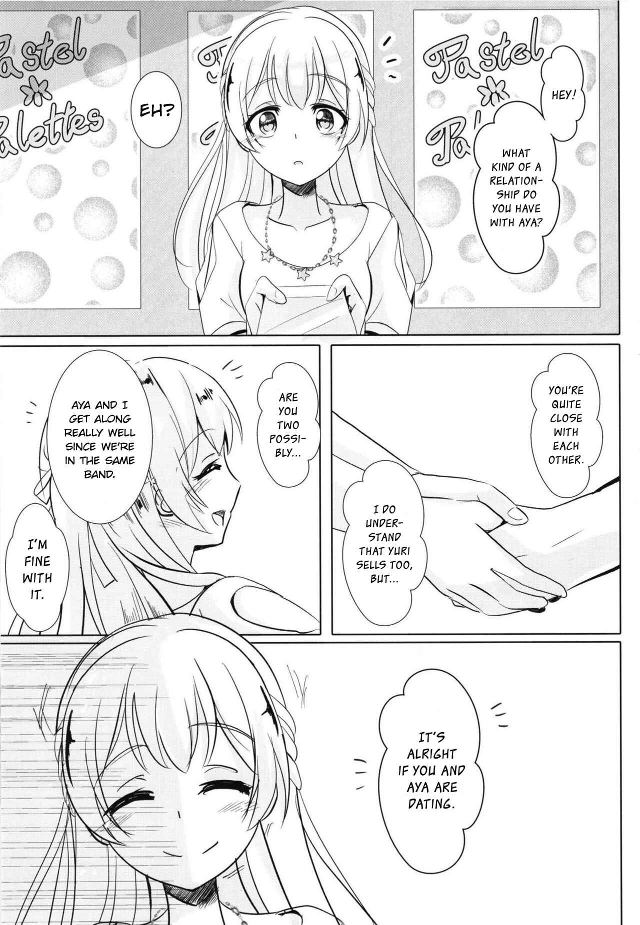 Page 3 Chapter Unknown_a54f BanG Dream! - Sono Kuchibiru wa Dare no Mono (Doujinshi)