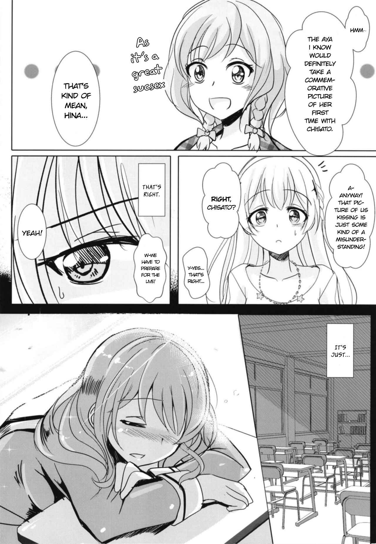 Page 8 Chapter Unknown_a54f BanG Dream! - Sono Kuchibiru wa Dare no Mono (Doujinshi)