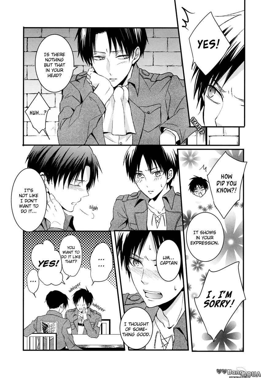 Page 7 Chapter Unknown_52bf Attack on Titan - My Lover is a Clean Freak (Doujinshi)