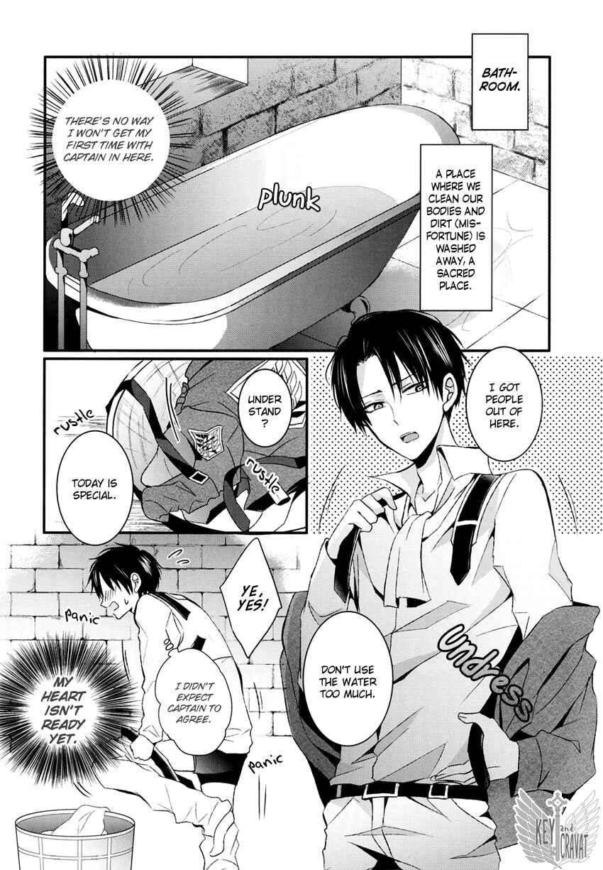Page 8 Chapter Unknown_52bf Attack on Titan - My Lover is a Clean Freak (Doujinshi)
