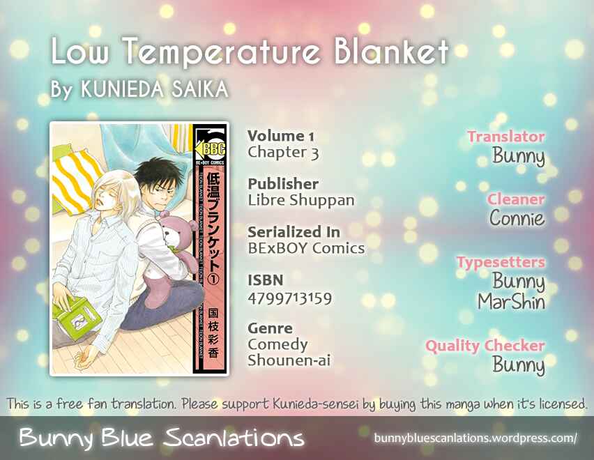Page 1 Chapter 3 Teion Blanket