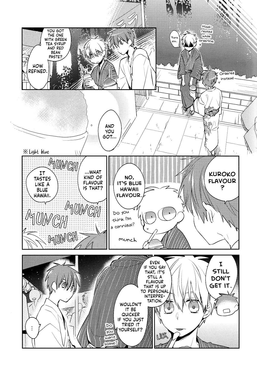 Page 11 Chapter Unknown_3361 Kuroko no Basket - Your Color (Doujinshi)