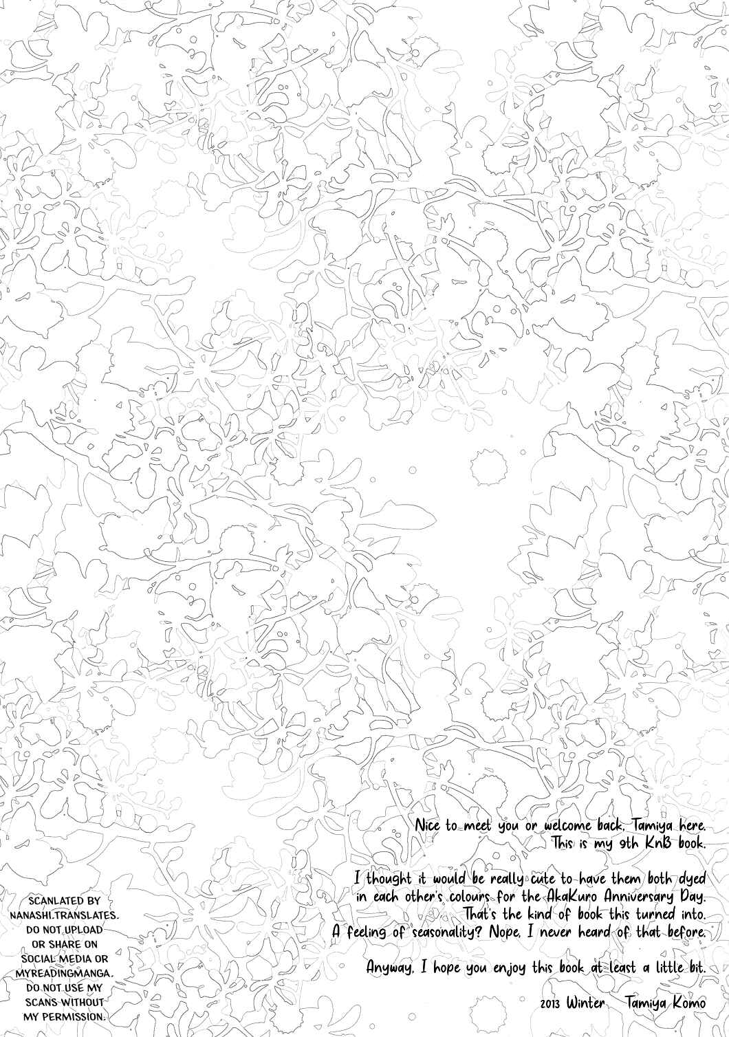 Page 4 Chapter Unknown_3361 Kuroko no Basket - Your Color (Doujinshi)
