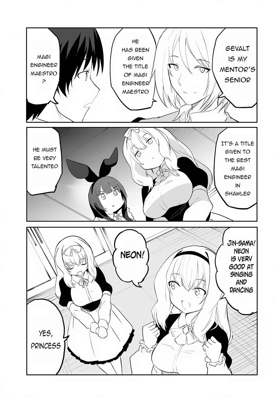 Page 12 Chapter 54 Magi Craft Meister
