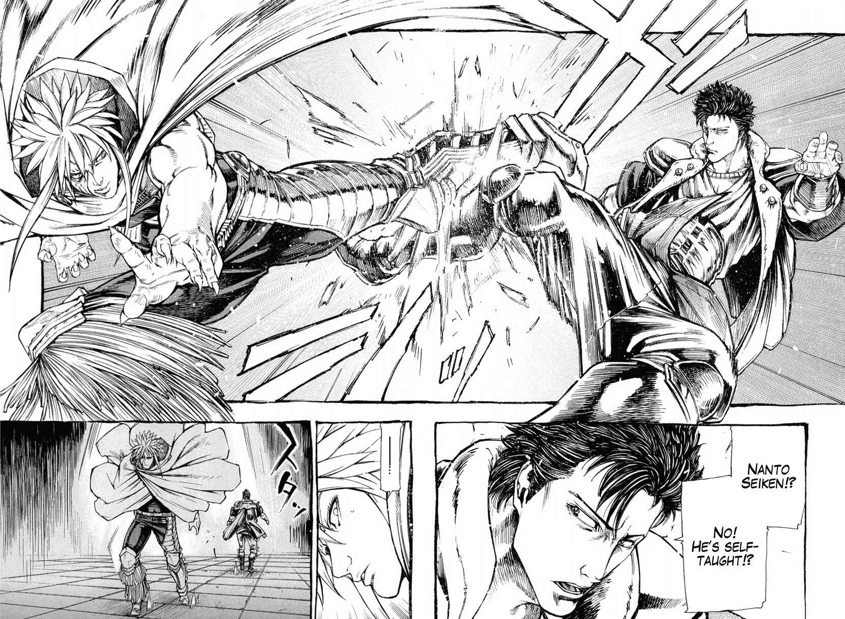 Page 30 Chapter 1 Fist of the North Star Gaiden - Garuda of the Golden Wing - Prehistory of the Nanto Goshasei