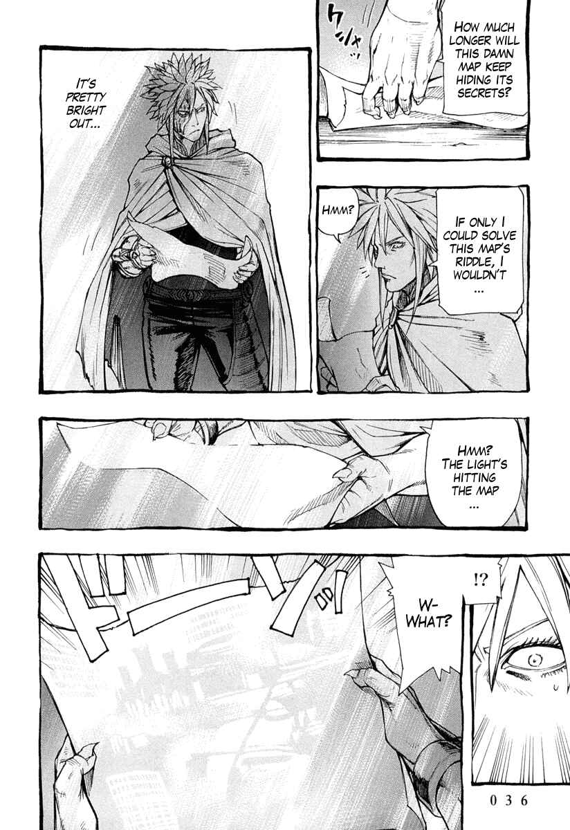 Page 35 Chapter 1 Fist of the North Star Gaiden - Garuda of the Golden Wing - Prehistory of the Nanto Goshasei